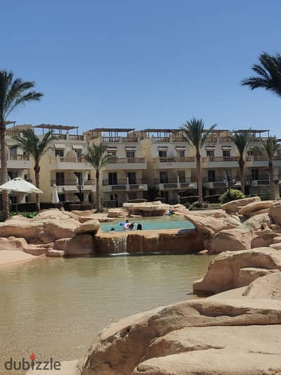 Chalet directly on the pool, 70 square meters, in the Plage Village in Ain Sokhna.