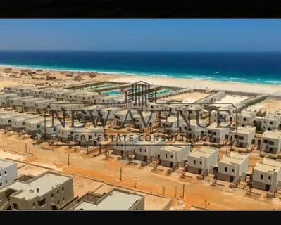 كابينة للبيع  دايركت علي اللاجون في هاسيندا ويست - الساحل الشمالى - متشطبة بالكامل- استلام فورى- hacinda west