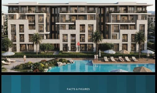 امتلك شاليه 1bed 66 م بمقدم 550 الف واقساط علي 10 سنوات في pause بفرونت بيتش 2000 متر ,الحق احجز وحدت دلوقتي