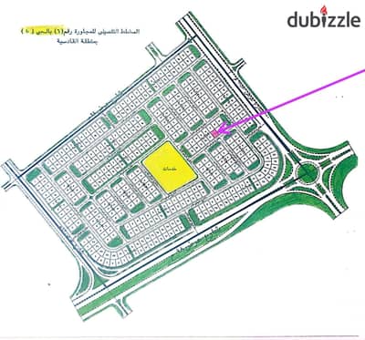 Land 500 m for sale in New Obour, the tenth neighborhood, the most distinguished, next to Beit Al-Watan