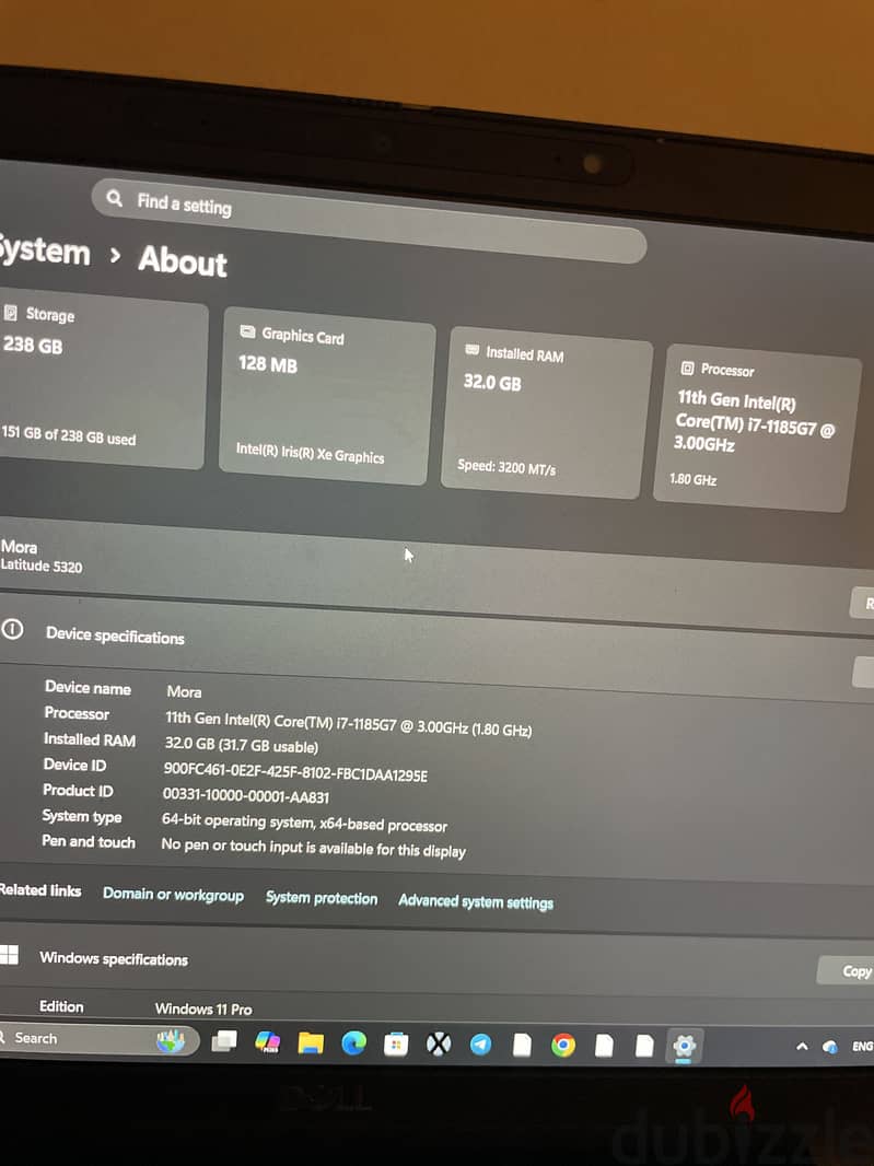 Dell latitude 5320 3