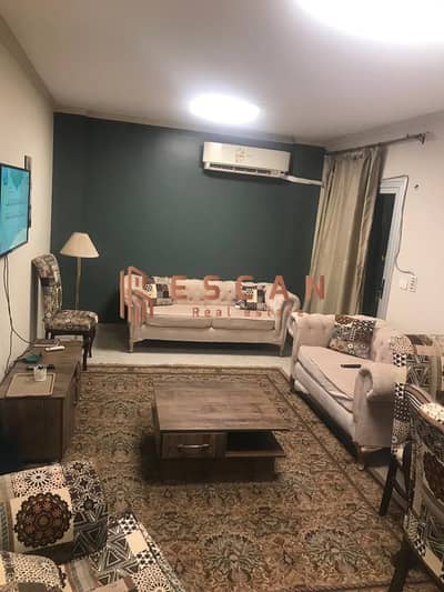Furnished apartment for rent in Madinaty B2, garden view, prime location Near services