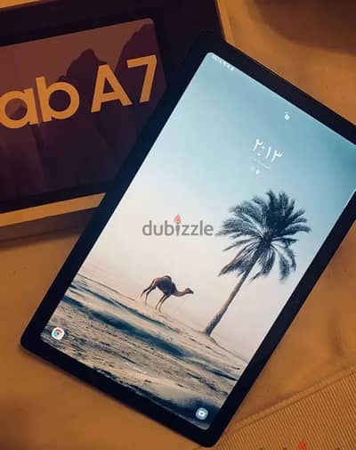 Samsung tab a7 بحاله ممتازه شبه جديده