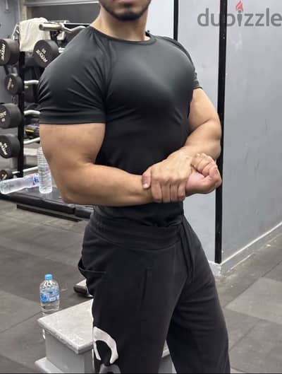 كومبريشن رياضي رجالي مقاس XL جدي