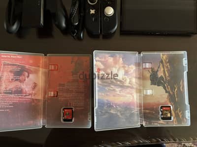Nintendo Switch OLED + Zelda BOTW + Mario Odyssey