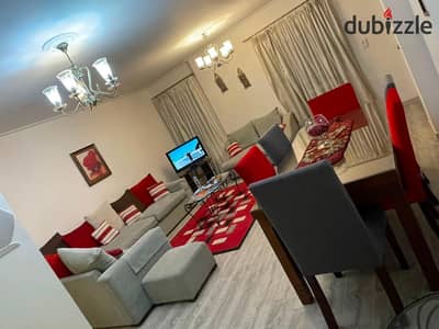 Furnished apartment for rent in Al Rehab next to services