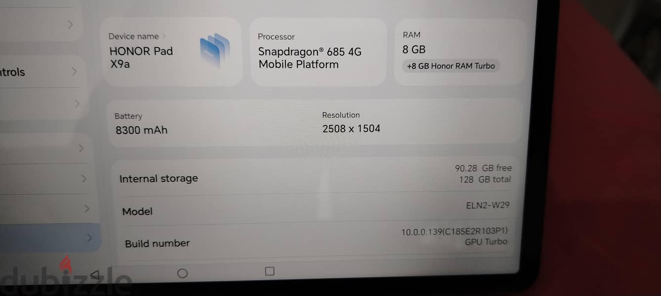 honor pad X9a 3
