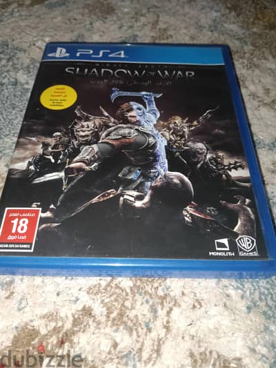 لعبة shadow of war مستوردة