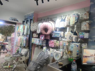 تصفية محل مستلزمات اطفال كامل بالبضاعه