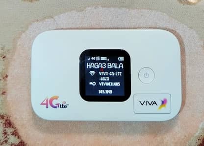 راوتر ماى فاى هوائي محمول متنقل 4G شغال جميع الشبكات اى شبكة فى العالم