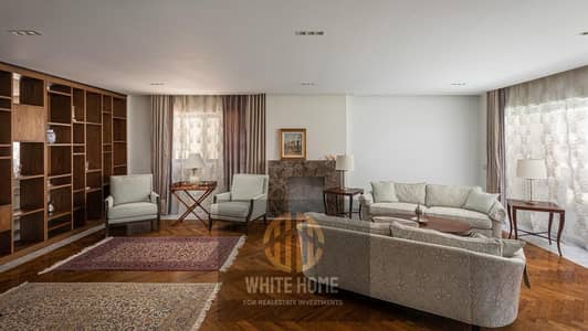 Special Apartment 2 bedrooms Direct view on Lake  modern finishing fully furnished for rent in Lakeview Residence Compound in New Cairo nearest Mivida