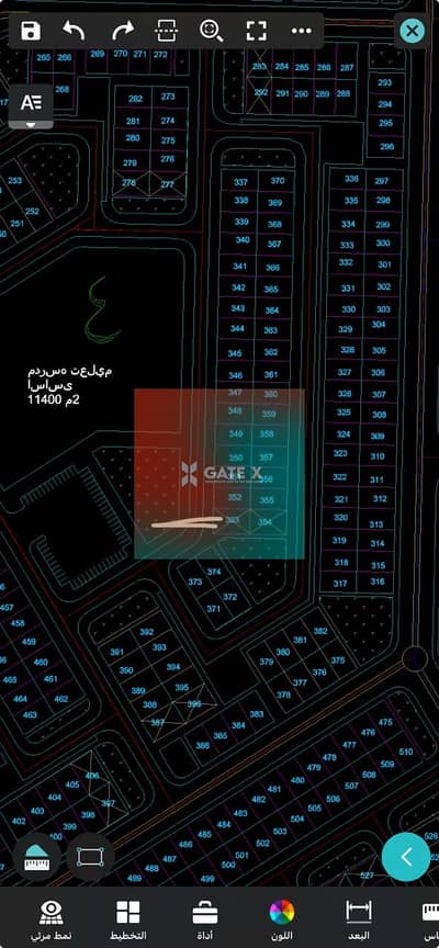 قطعه ارض في مدينه العاشر من رمضان مساحه 247
