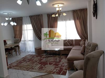 Furnished For Rent in Madinaty B6 - 90 sqm     Prime Location Next to All Services | Amazing Street View         2 Bedrooms + 2 Bathrooms + 2-Piece R