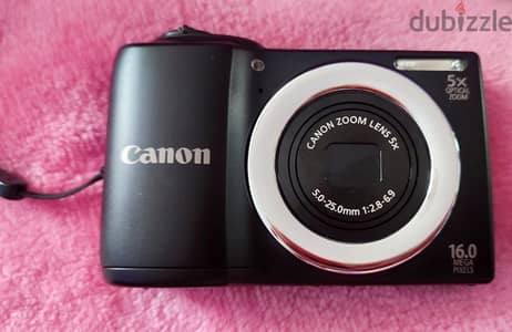 كاميرا كانون camera canon powershot A810 جديدة بعلبتها وكامل مرفقاتها