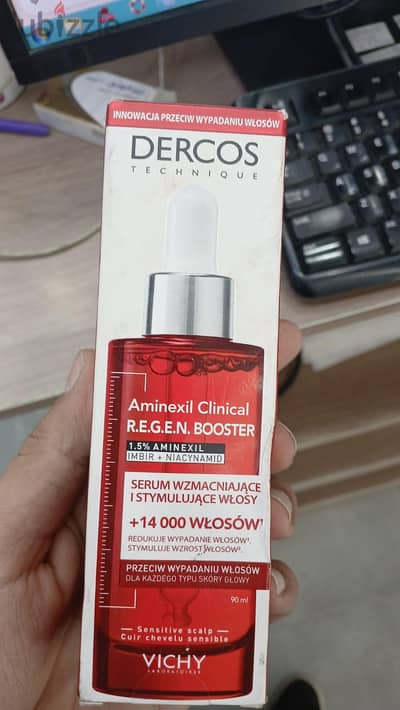 للبيع سيرم Vichy Dercos Aminexil Clinical 90ml الأصلي 100%