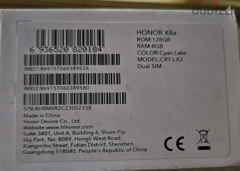 Honor X8a 1