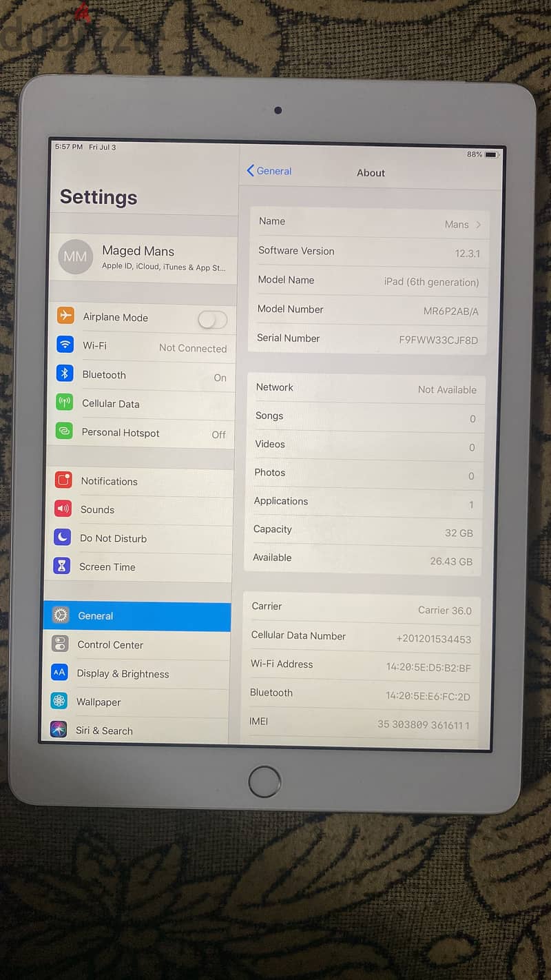 iPad apple 1