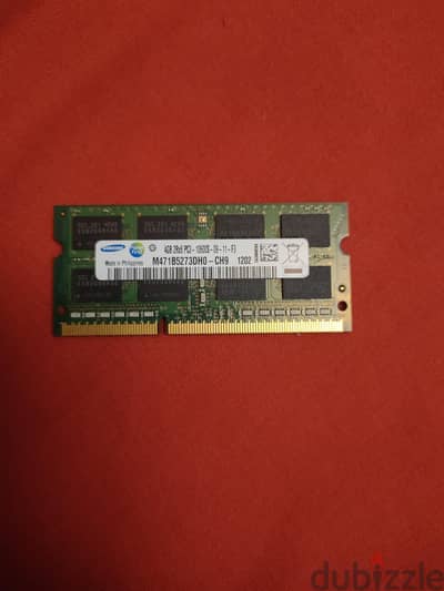 Ram 4 giga DDR3 Labtop