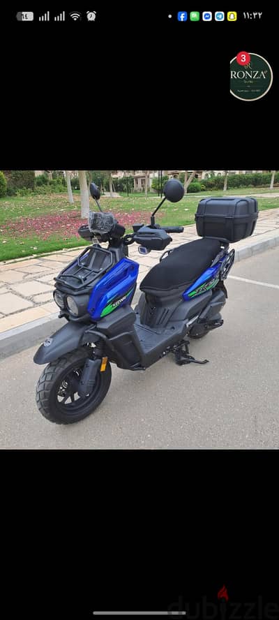 سكوتر كسر زيرو استخدام بنت عداد 4800كيلو