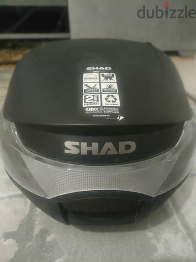 للبيع بوكس موتوسيكل SHAD 33 لتر – أصلي بحالة ممتازة