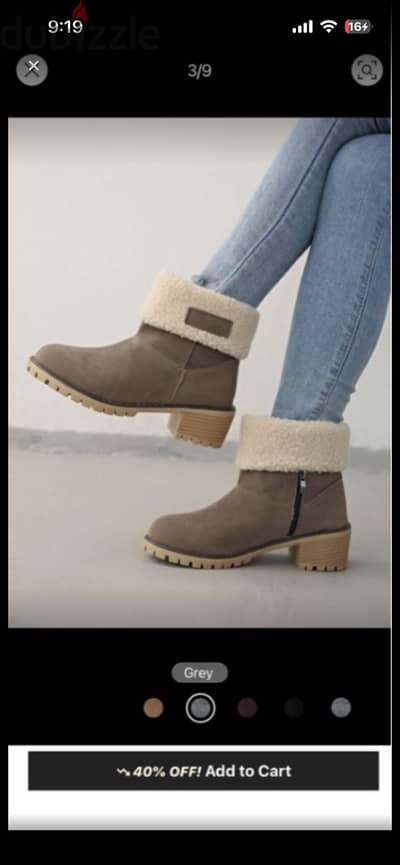 Half boot from shein
