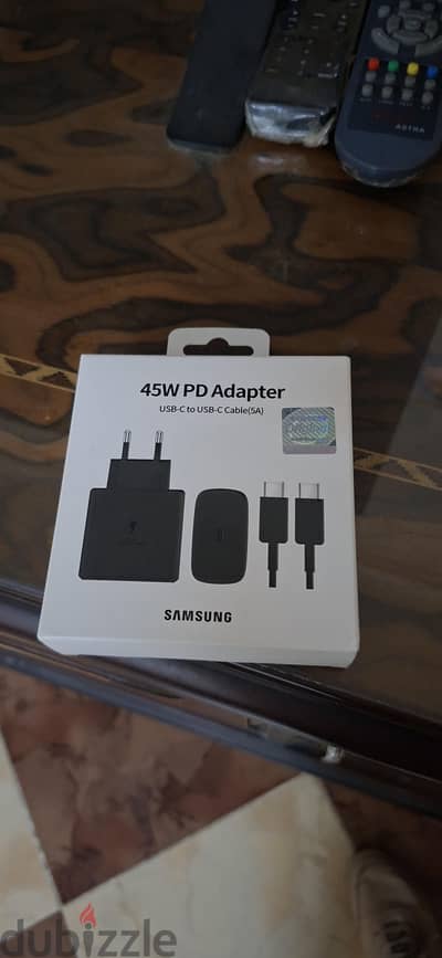 شاحن سامسونج USB-C to USB-C Cable(5A) 45w
