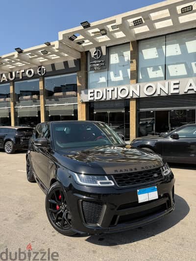 RANGE ROVER SPORT SVR 2021