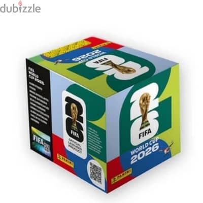 Panini-box of 50 packs-fifa world cup 2026