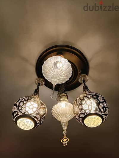 Copper Chandelier