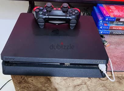 PS4 Slim 500GB with Original Controller - Excellent Working Condition
