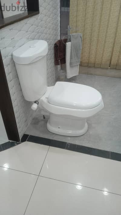 طقم حمام جديد سيراميكا كليوباترا