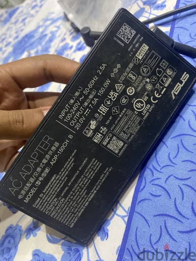شاحن لاب اسوس ١٥٠ وات asus tuf charger 150 watt