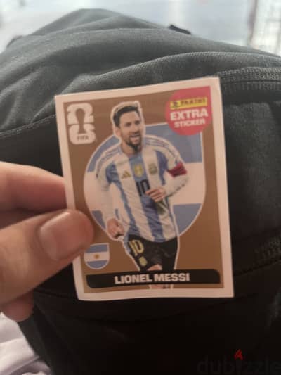 Leonel messi extra sticker bronze