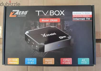 للبيع Tv box android x96 4k كسر زيرو مع الكرتونه