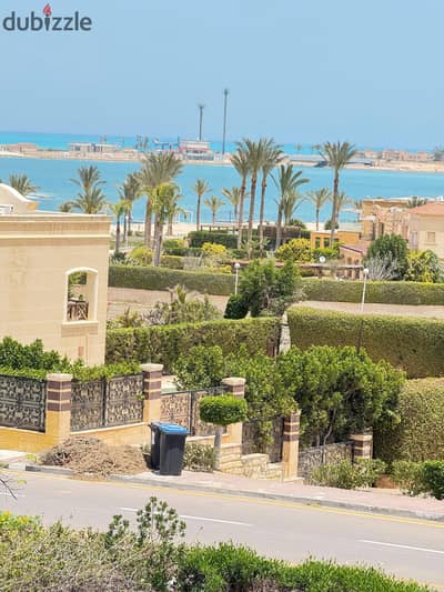 شاليه دور تانى علوى فيو بانوراما للبحر بمارينا ٤