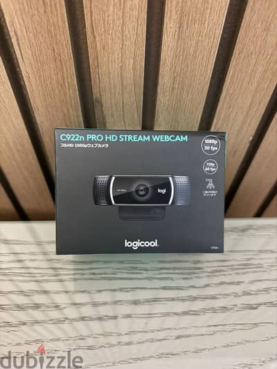 Logitech C922n Pro Stream Webcam - Black