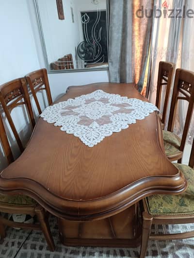 نيش وسفرة خشب زان