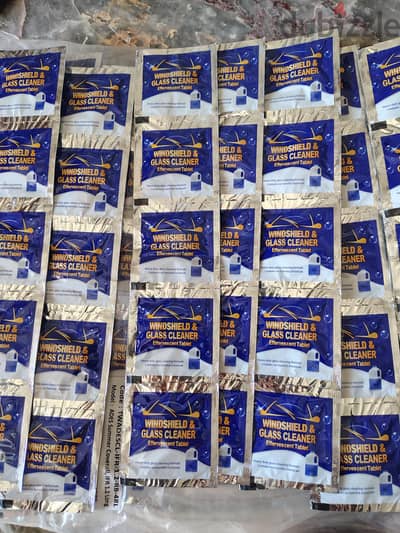 Windshield & Glass Cleaner Tablets