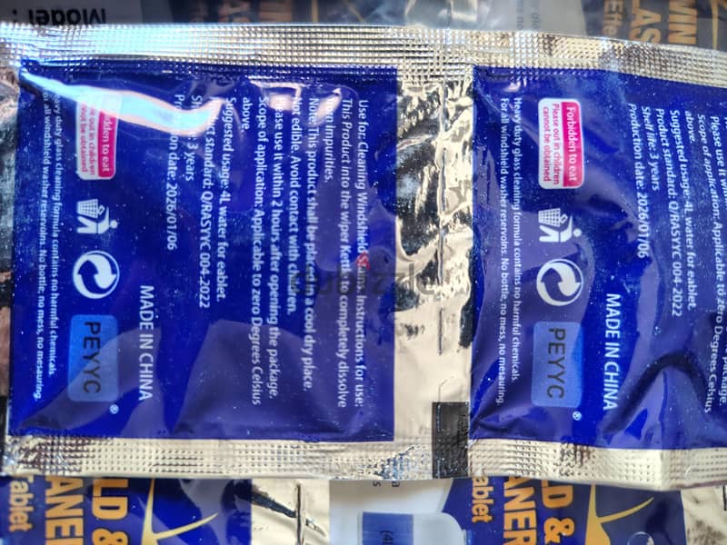 Windshield & Glass Cleaner Tablets 2