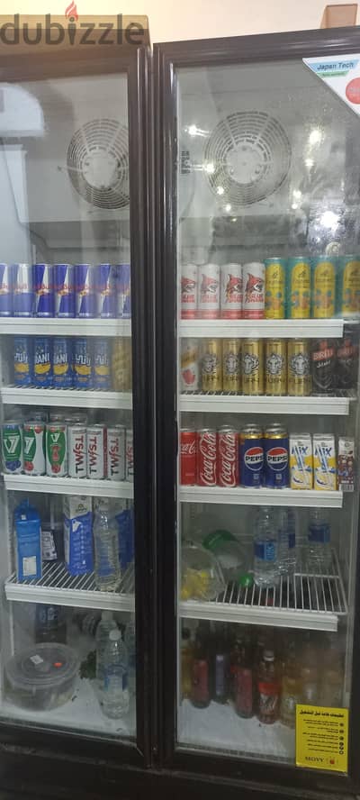 تلاجة عرض 2 باب