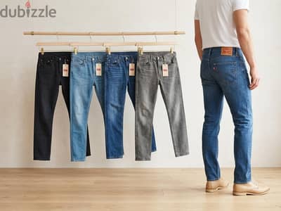 بناطيل جينز ليفايس Levi's أصلية وارد الخارج - ألوان ومقاسات