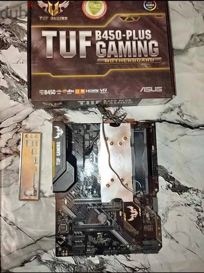 Asus TUF Gaming B450 Plus+AMD Ryzen 5 3600+Ram 32 GB Crucial DDR4