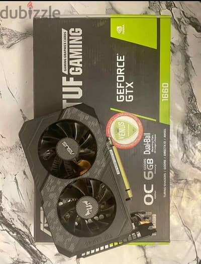 Asus TUF GTX 1660 OC 6GB