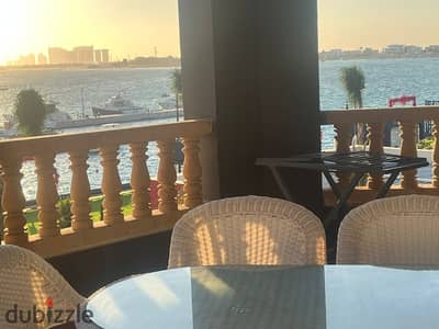 بورتو مارينا شاليه للايجار الساحل الشمالى  مارينا 3 ع البحر مباشر  Porto Marina
