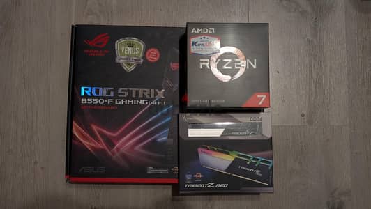 تجميع 5800x + B550 + 16gb ram