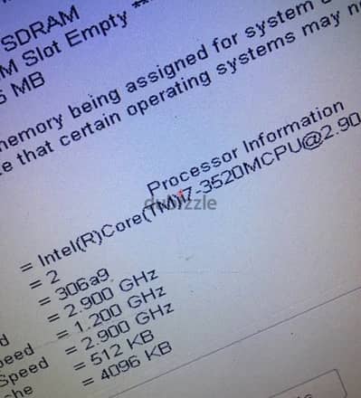 معالج لاب توب i7