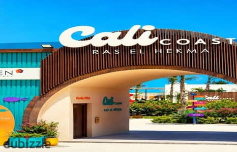 شاليه متشطب بالكامل للبيع فيو لاجون بأقل من سعر السوق في كالي كوست |الساحل الشمالي | Cali Coast
