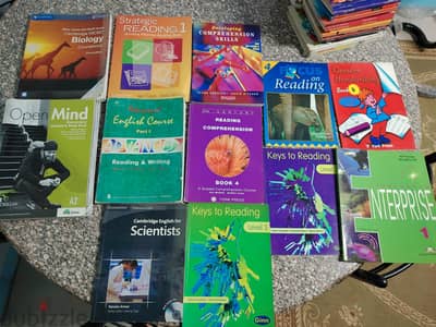 كتب ومناهج بريطانية ولغات وتأسيس قراءة (Cambridge & Macmillan)
