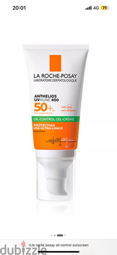 La roche posay oil control sunscreen