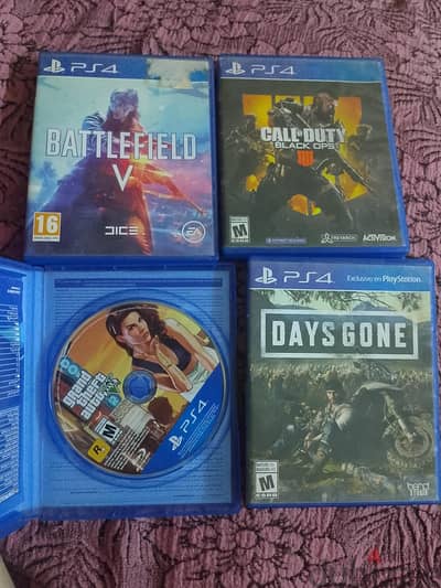 ألعاب ps4  استعمل جيد